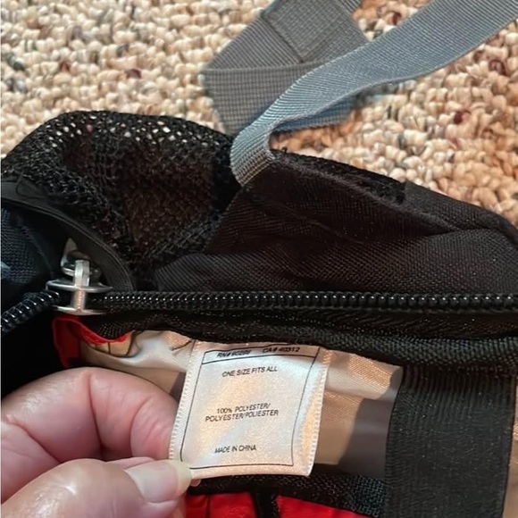 Adidas Load Spring Black & Red Bookbag - Picture 3 of 5